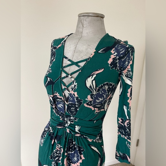 YUMI KIM LONG SLEEVE MAXI DRESS FLORAL - Picture 3 of 7